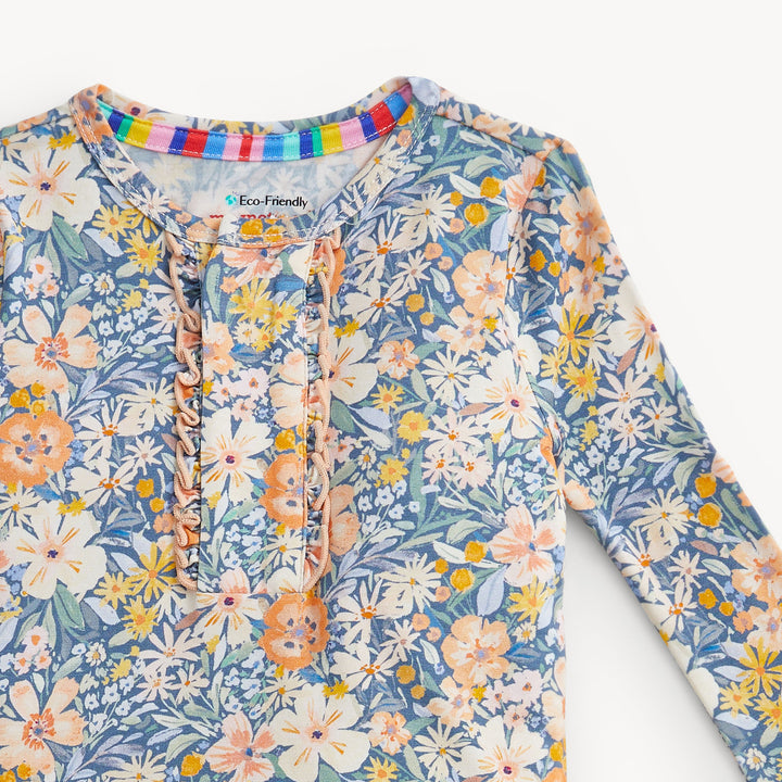 Flora Modal Ruffle L/s Lng Pant Pj