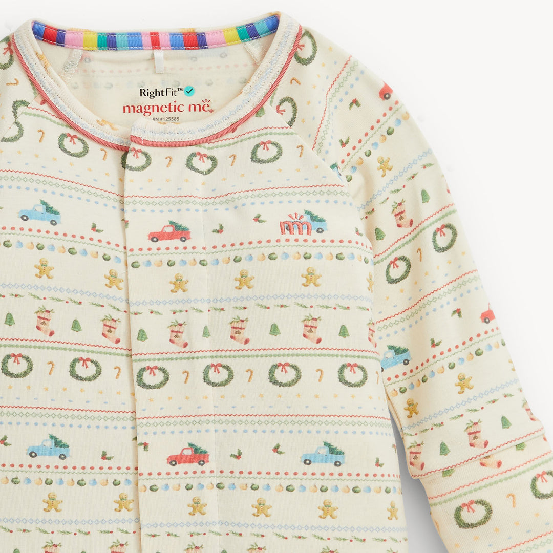 Traditional Christmas Rf Conv Coverall