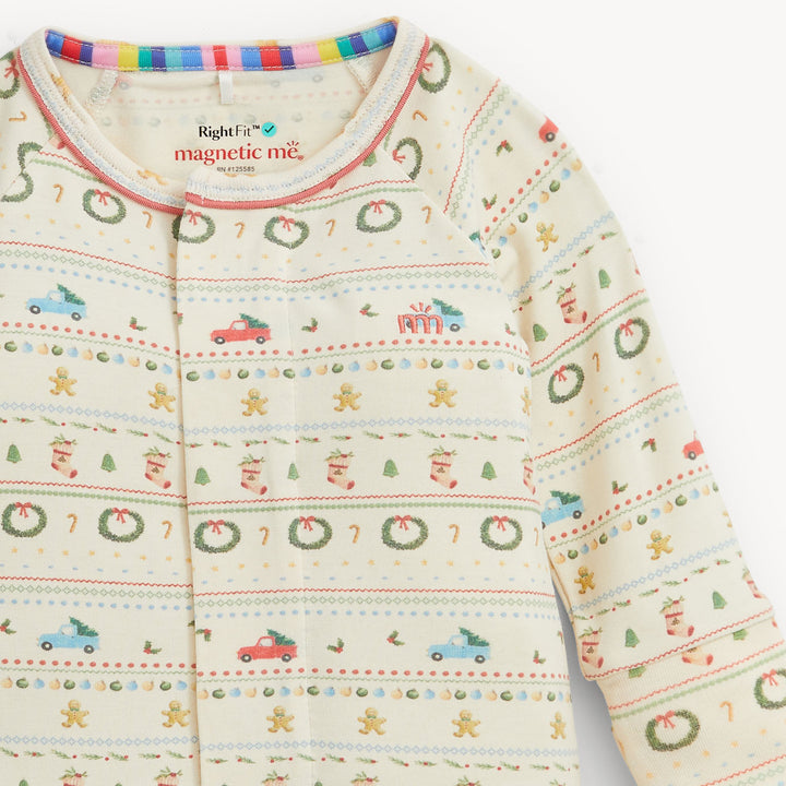 Traditional Christmas Rf Conv Coverall