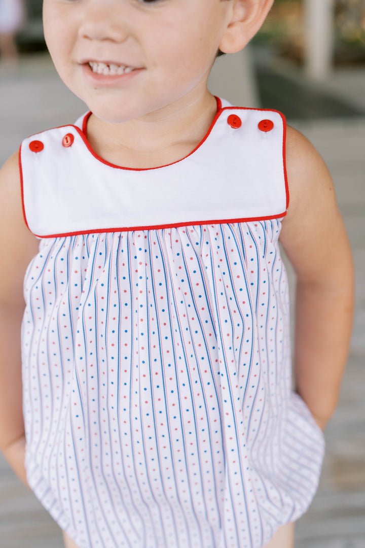 Charming Bubble in All American Red