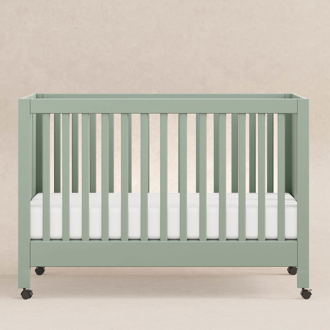 Babyletto Maki Portable Folding Crib with Toddler Bed Conversion Kit