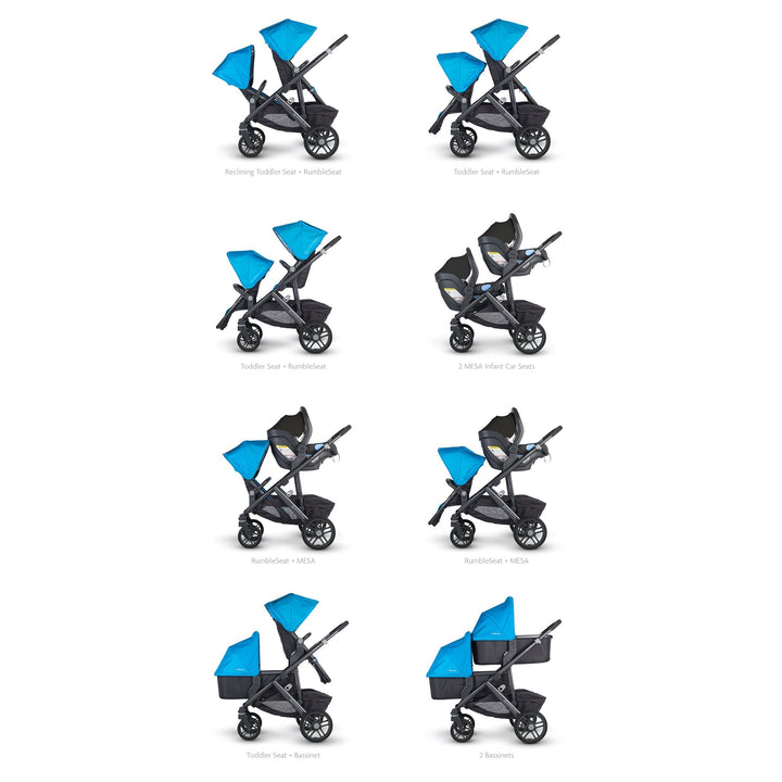 UPPAbaby Vista Upper Adapters - detail view