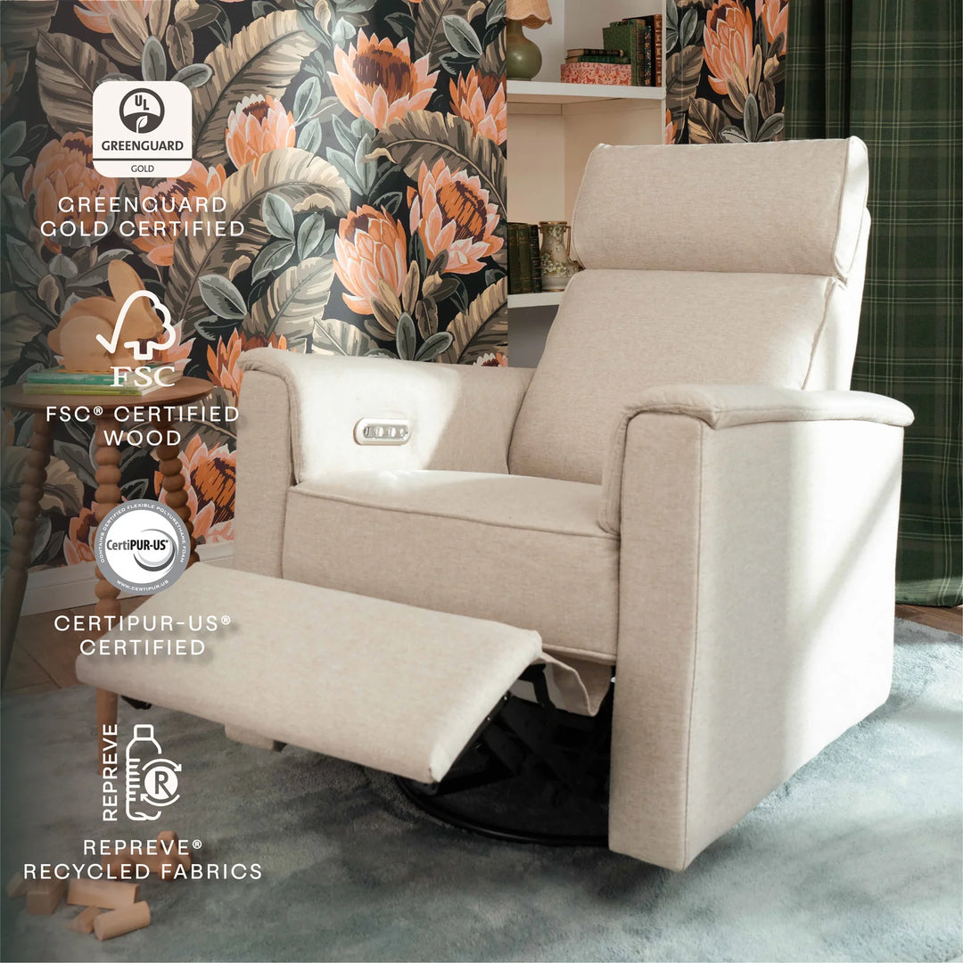 Willa Plus Power Glider Recliner w/ Power Headrest