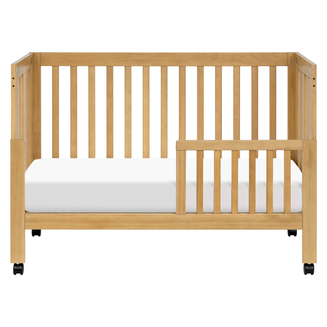 Babyletto Maki Portable Folding Crib with Toddler Bed Conversion Kit
