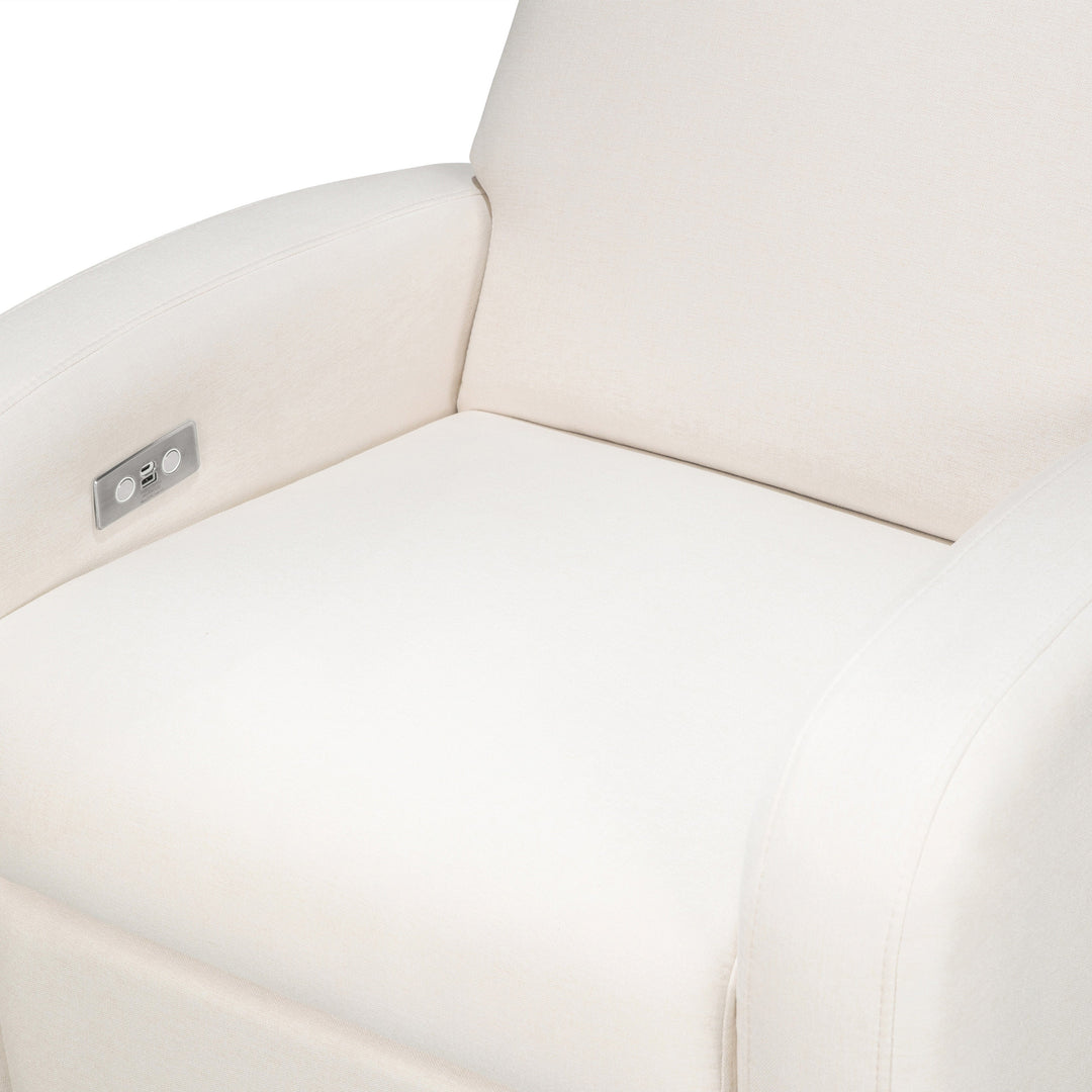 Babyletto Nami Electronic Recliner and Swivel Glider Recliner with USB port