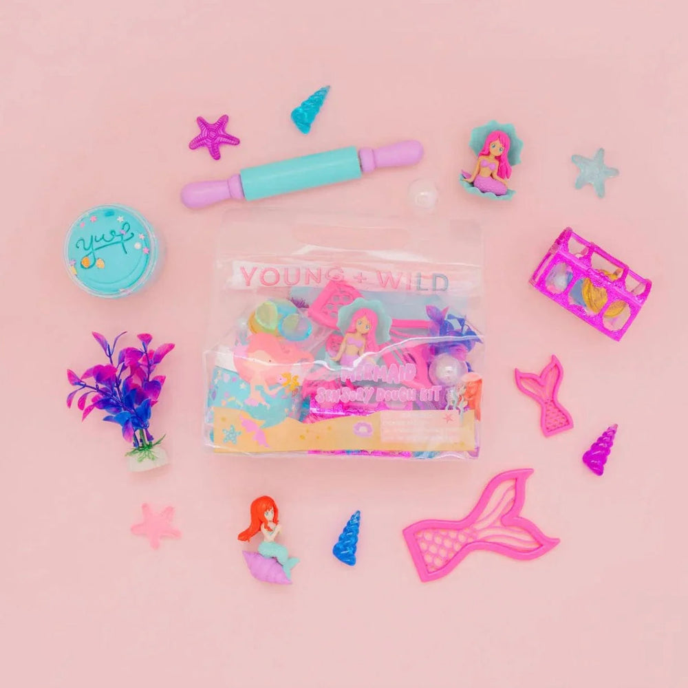 Sensory Dough Bag - Mermaid by Young + Wild & Friedman - alternate view