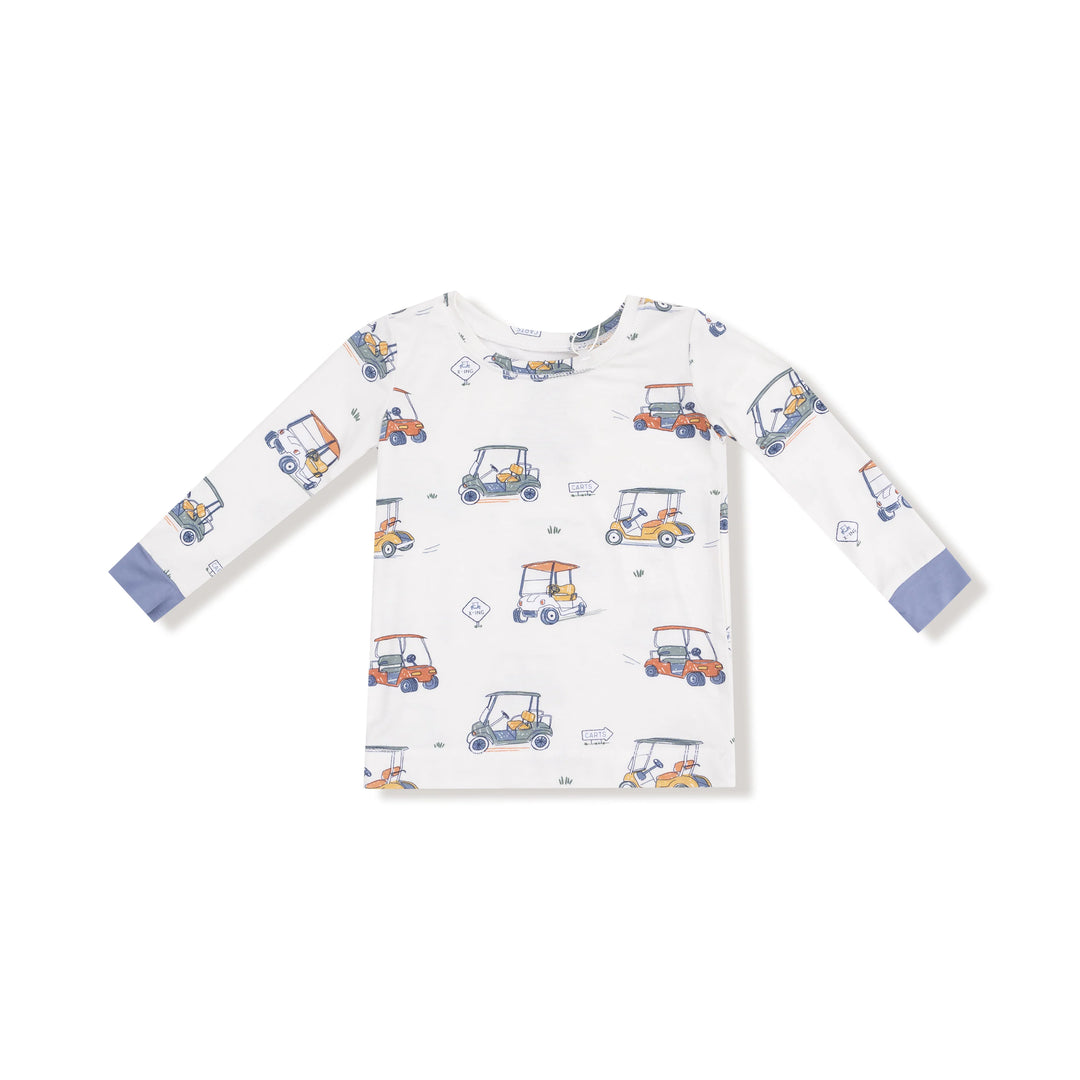 Zooming Golf Carts L/S Loungewear Set